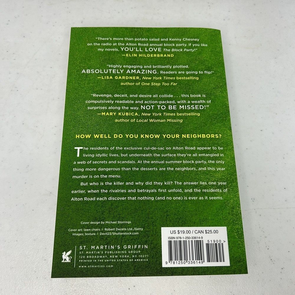 The‎ Block Party : A Novel Paperback Jamie Day - Picture 2 of 4
